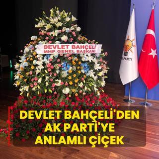Devlet Baheli'den AK Parti'ye anlaml iek