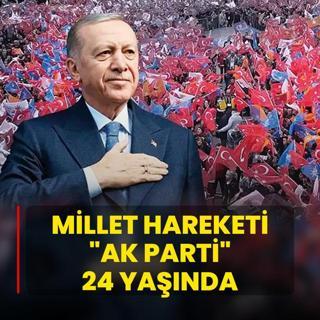 Millet hareketi AK Parti 24 yanda
