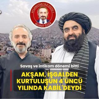 Afganistan'da sava ve intikam dnemi bitti