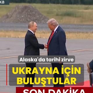 Alaska'da tarihi buluma! Trump ve Putin bar iin bir arada