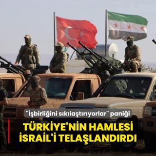 birliini sklatryorlar panii! Trkiye'nin hamlesi srail'i telalandrd