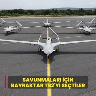 Savunmalar iin Bayraktar TB2'yi setiler