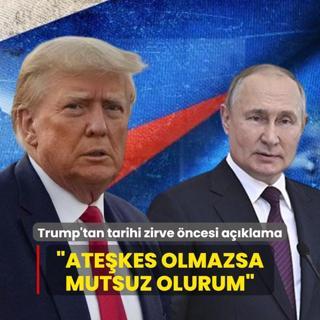 Trump'tan tarihi zirve ncesi aklama: Atekes olmazsa mutsuz olurum