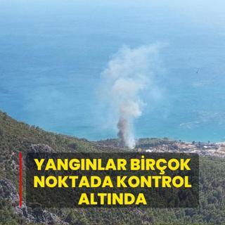 Gzel haber geldi! Yangnlar birok noktada kontrol altnda