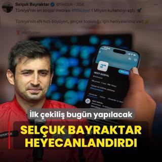 Seluk Bayraktar heyecanlandrd! lk ekili bugn yaplacak