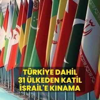 Trkiye dahil 31 lkeden katil srail'e knama