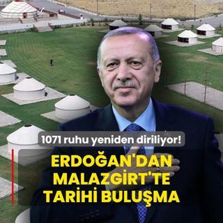 1071 ruhu yeniden diriliyor: Bakan Erdoan'dan Malazgirt'te tarihi buluma