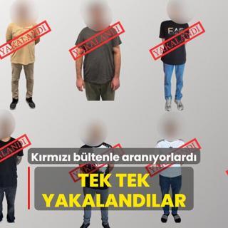 Krmz bltenle aranyorlard... Tek tek yakalandlar