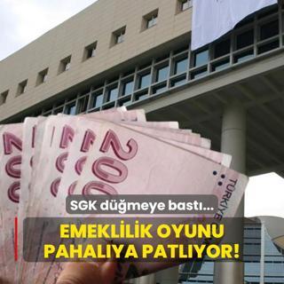 SGK dmeye bast... Emeklilik oyunu pahalya patlyor!