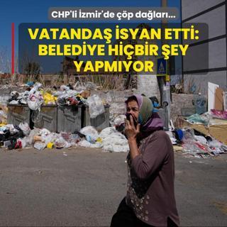 CHP'li zmir'de p dalar... Vatanda isyan etti: Belediye hibir ey yapmyor