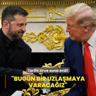 Tarihi zirve sona erdi! Trump'tan bar mesaj: Bugn bir uzlamaya varacaz