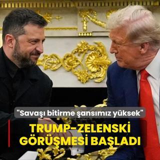 Trump-Zelenski grmesi balad: Sava bitirme ansmz yksek