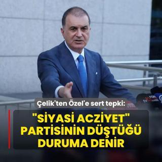 AK Parti Szcs elik'ten zgr zel'e sert tepki: Siyasi acziyet partisinin dt duruma denir