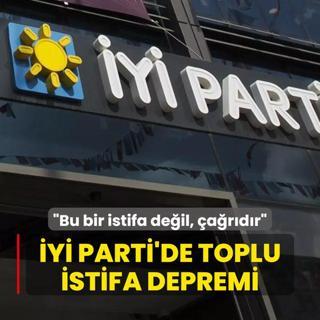 Y Parti'de toplu istifa depremi: Bu bir istifa deil, ardr