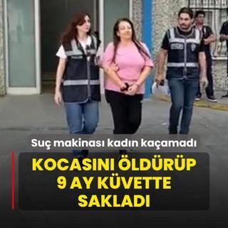Kocasn ldrp 9 ay kvette saklad! Su makinas kadn polisten kaamad