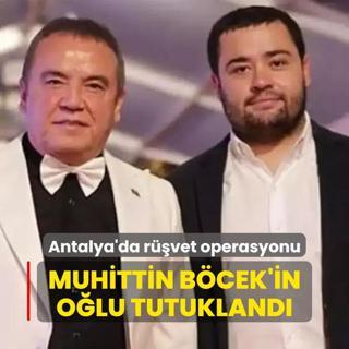 Antalya Bykehir Belediyesi'ne rvet operasyonu: Muhittin Bcek'in olu tutukland