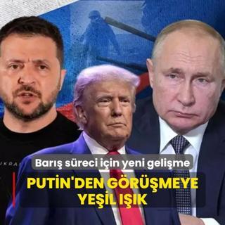 Bar sreci iin yeni gelime: Putin'den grmeye yeil k