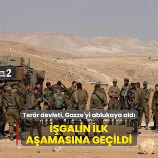 Terr devleti, Gazze'yi ablukaya ald... galin ilk aamasna geildi