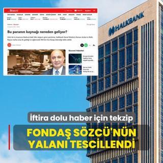 Fonda Szc'nn yalan tescillendi: ftira dolu haber iin tekzip