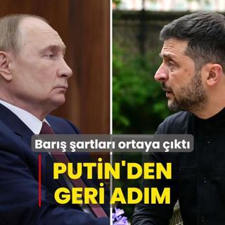 Bar artlar ortaya kt! Putin'den geri adm