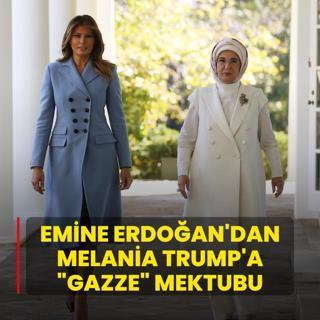 Emine Erdoan'dan Melania Trump'a Gazze mektubu