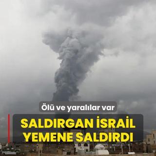 Saldrgan srail'den yemene hava saldrs: l ve yarallar var