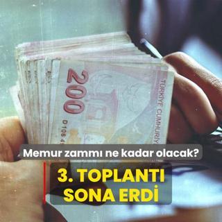 Hakem Kurulu'nun 3. toplants sona erdi... Memur zamm ne kadar olacak?