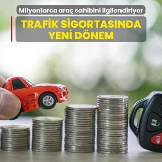 Milyonlarca ara sahibini ilgilendiriyor... Trafik sigortasnda yeni dnem