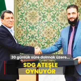 SDG atele oynuyor