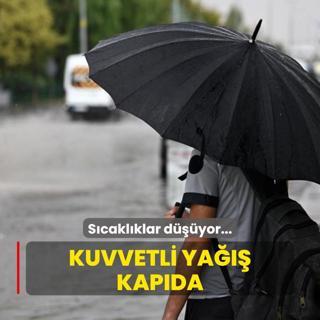 Scaklklar dyor! Kuvvetli ya kapda