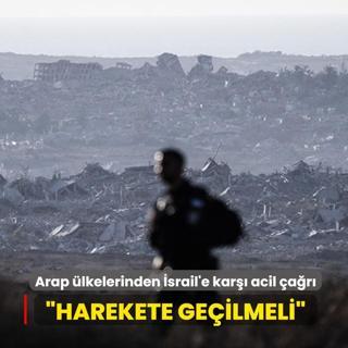 Arap lkelerinden srail'e kar acil ar