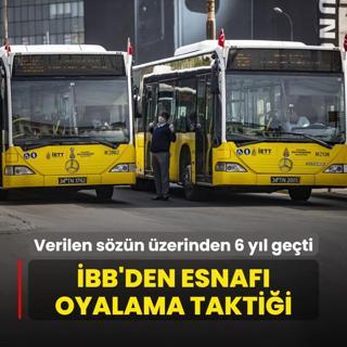BB'den esnaf oyalama taktii! Verilen szler 6 yldr yerine getirilmiyor