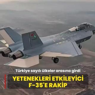 Yetenekleri etkileyici F-35'e rakip