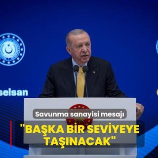 Bakan Erdoan'dan savunma sanayisi mesaj: Baka bir seviyeye tanacak