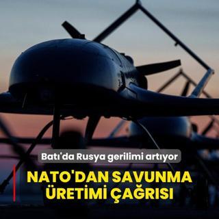 Bat'da Rusya gerilimi artyor... NATO'dan savunma retimi ars