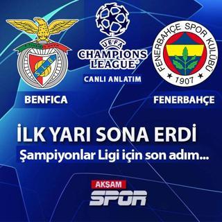 CANLI: Benfica - Fenerbahe