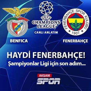 CANLI: Benfica - Fenerbahe