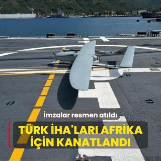 Trk HA'lar Afrika iin kanatland... mzalar resmen atld