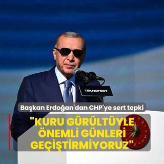 Bakan Erdoan'dan muhalefete sert tepki: Kuru grltyle nemli gnleri geitirmiyoruz