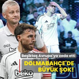 Dolmabahe'de byk ok! Beikta Avrupa'ya veda etti