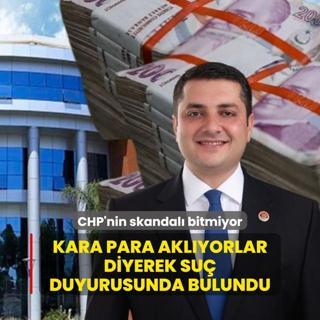 CHP'li belediye hakknda su duyurusunda bulundu: Organize ekilde kara para aklyorlar