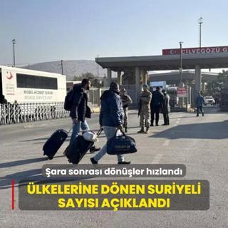 lkelerine dnen Suriyeli says akland