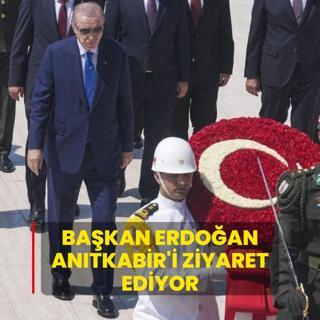 Bakan Erdoan, Antkabir'i ziyaret ediyor