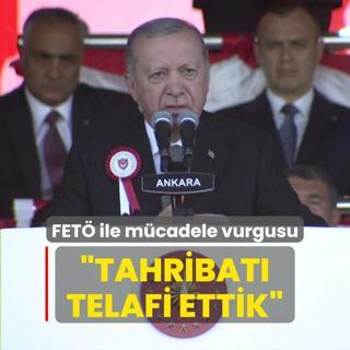 Harp Okullar Diploma Treni... Bakan Erdoan: FET ihanet ebekesinin tahribatn ziyadesiyle telafi ettik