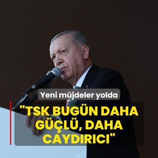 Mezuniyet treninde duyurdu! Bakan Erdoan: Hepimizi gururlandran mjdelerimiz olacak