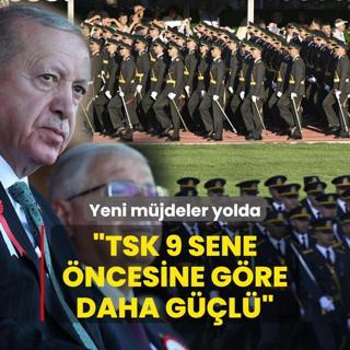 Mezuniyet treninde duyurdu! Bakan Erdoan: Hepimizi gururlandran mjdelerimiz olacak