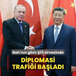 Bat'nn gz  zirvesinde... Bakan Erdoan, i Cinping ile grt