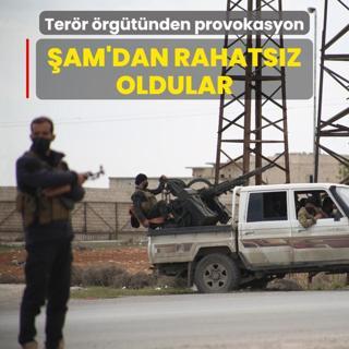 Komuda terr rgt PKK/YPG provokasyonu... am ziyaretinden rahatsz oldular