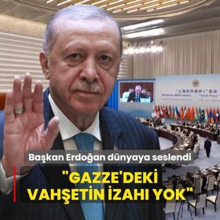 Bakan Erdoan'dan dnyaya Gazze mesaj: Bebeklerin ld vaheti durduramamann izah yok