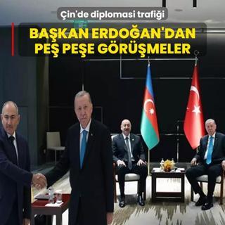 in'de diplomasi trafii... Bakan Erdoan'dan pe pee grmeler